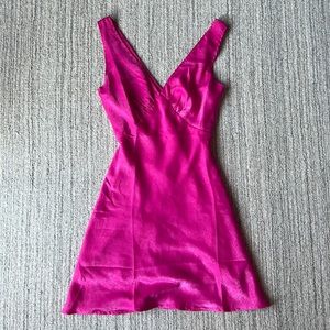 Peppermayo Exclusive - Audrey Vintage Slip Dress - Magenta